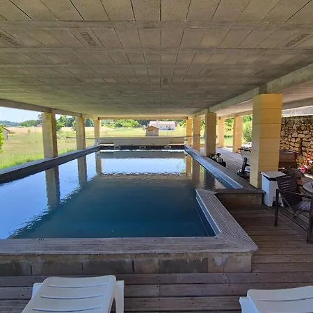 Bayaou Avec Piscine Couverte A * Sarlat