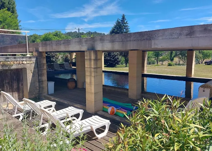 Feriehus Bayaou Avec Piscine Couverte A